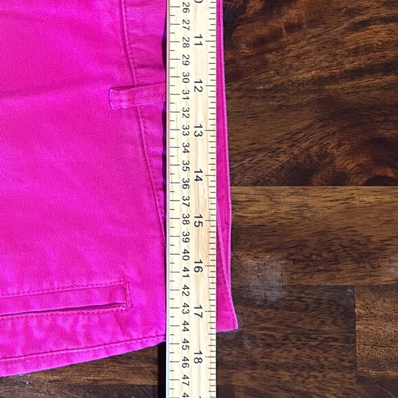 Coldwater Creek Natural Fit Capri Pants Hot Pink Size 16 - Picture 7 of 7